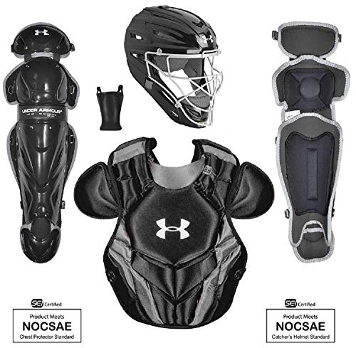 Under Armour Victory Series 4 Adult Baseball Catchers Set with Helmet, Leg Guard