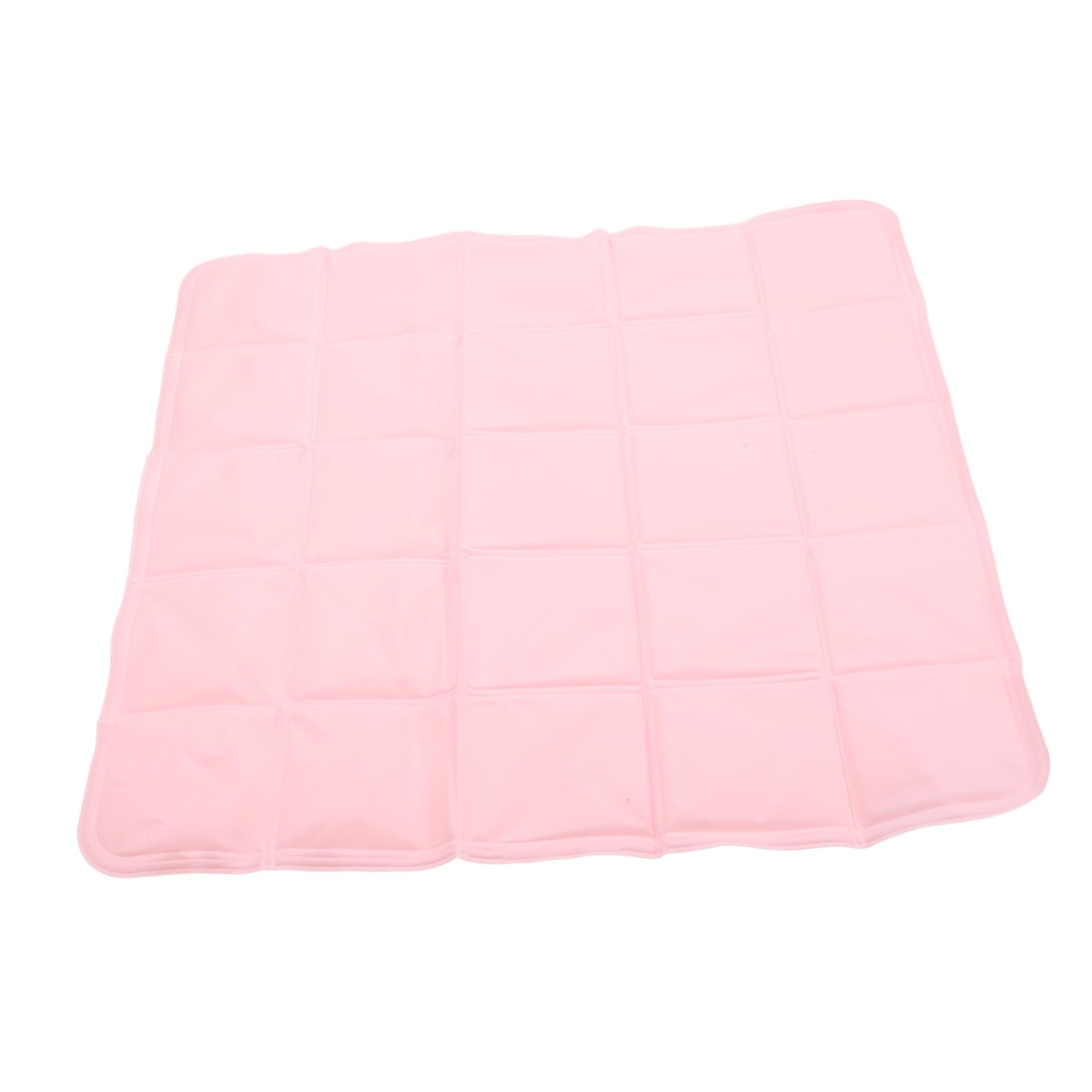 ibasenice Tapis De Glace pour Animaux De Compagnie Coussin De Refroidissement De Chien Tapis De Refroidissement pour Chenil pour Chien De ssement Portable Rose PVC