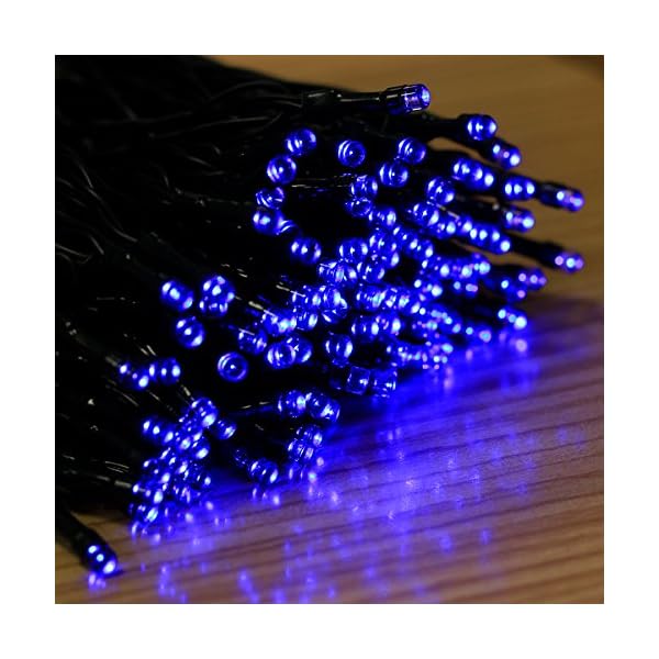 Tuokay, Innen Lichterkette mit Stecker, 23m 200 LED 8 Modi Wasserdicht Weihnachtsdeko, Dekorative Weihnachtsbeleuchtung… – Bild 5