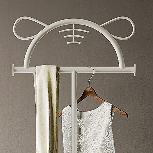 Perchero pequeño para colgar ropa en dormitorio y pasillo de suelo 4