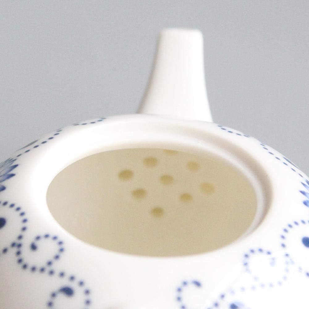 Porcelain Ceramic Teapot Tea Set Retro Exquisite Hollow Carved Honeycomb Teapot