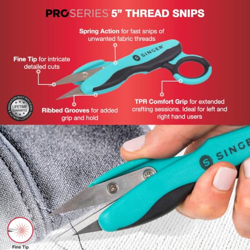 Image of SINGER ProSeries Sewing Scissors Bundle, Fabric, Detail & Snips, 3 Count