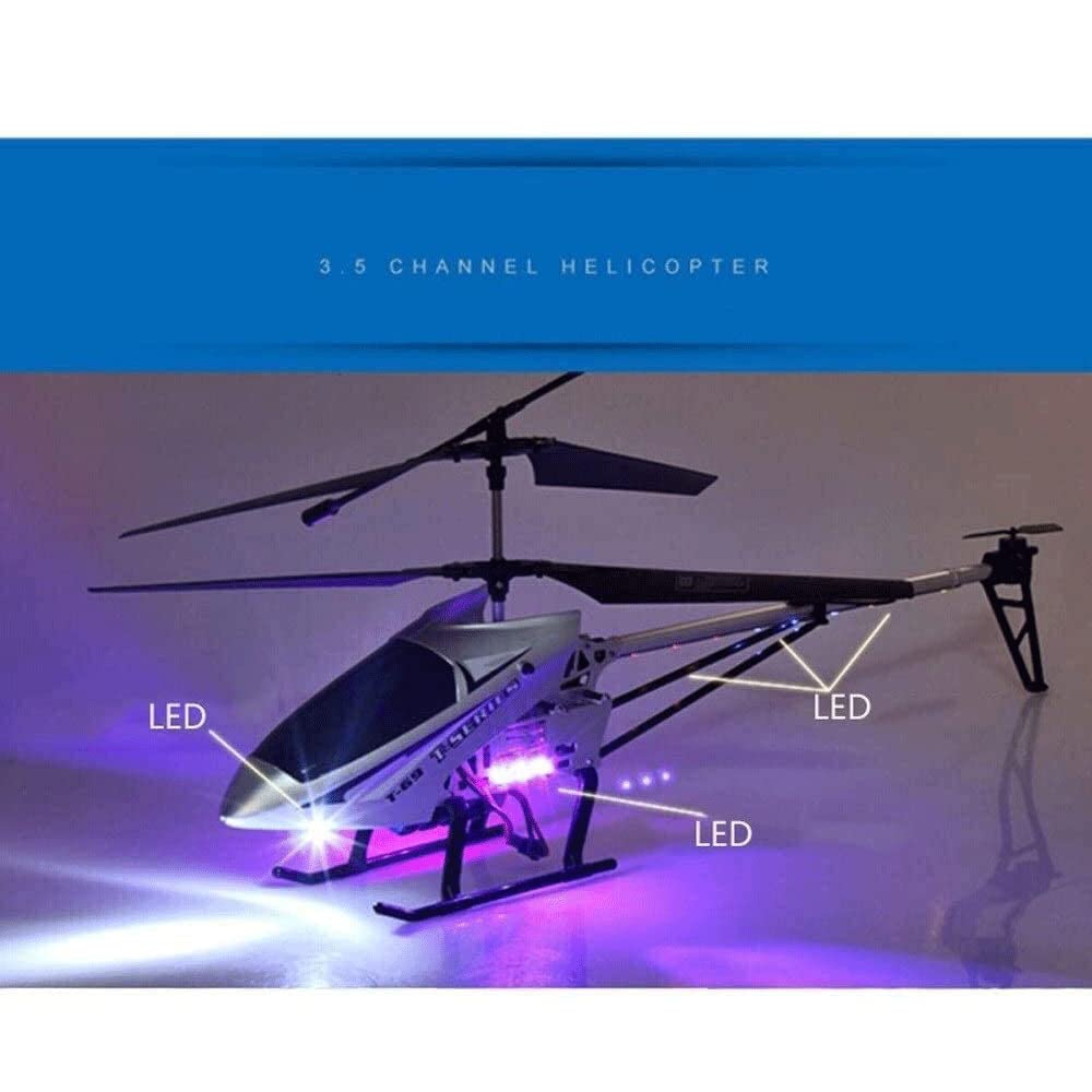HEBXMF Avion RC 2,4 GHz, Hélicoptère Télécommandé 3,5 Canaux