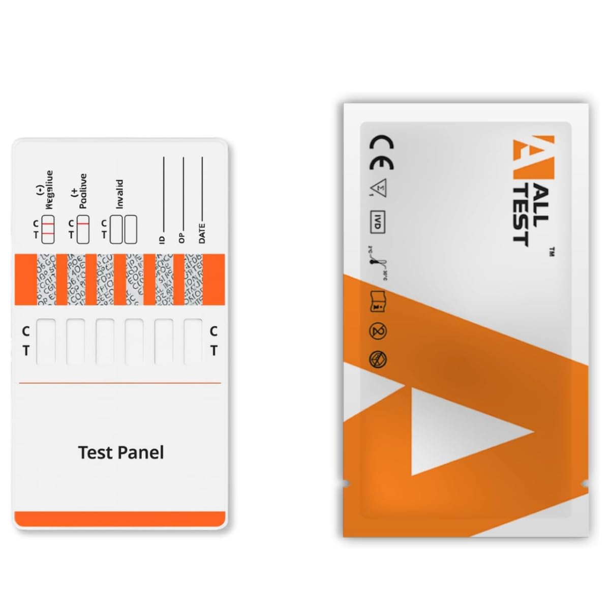 2x Test antidroga per superfici con rilevazione di 10 sostanze | Screen droga test superfici solide | Kit rapido 2 test completi, facile da usare in casa, scuole e aziende