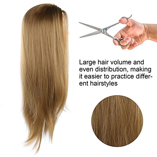 Mannequin Head with 100% Human Hair - Image 2