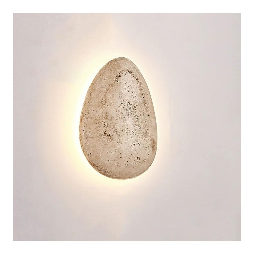 TONFON Natural Stone Bar Wall Lamp Home Decoration Wall Sconce Modern Indoor Bedside LED Wall Lantern for Bedroom Living Room Study Room Dining Room Hallway Stairs Hall Restaurant