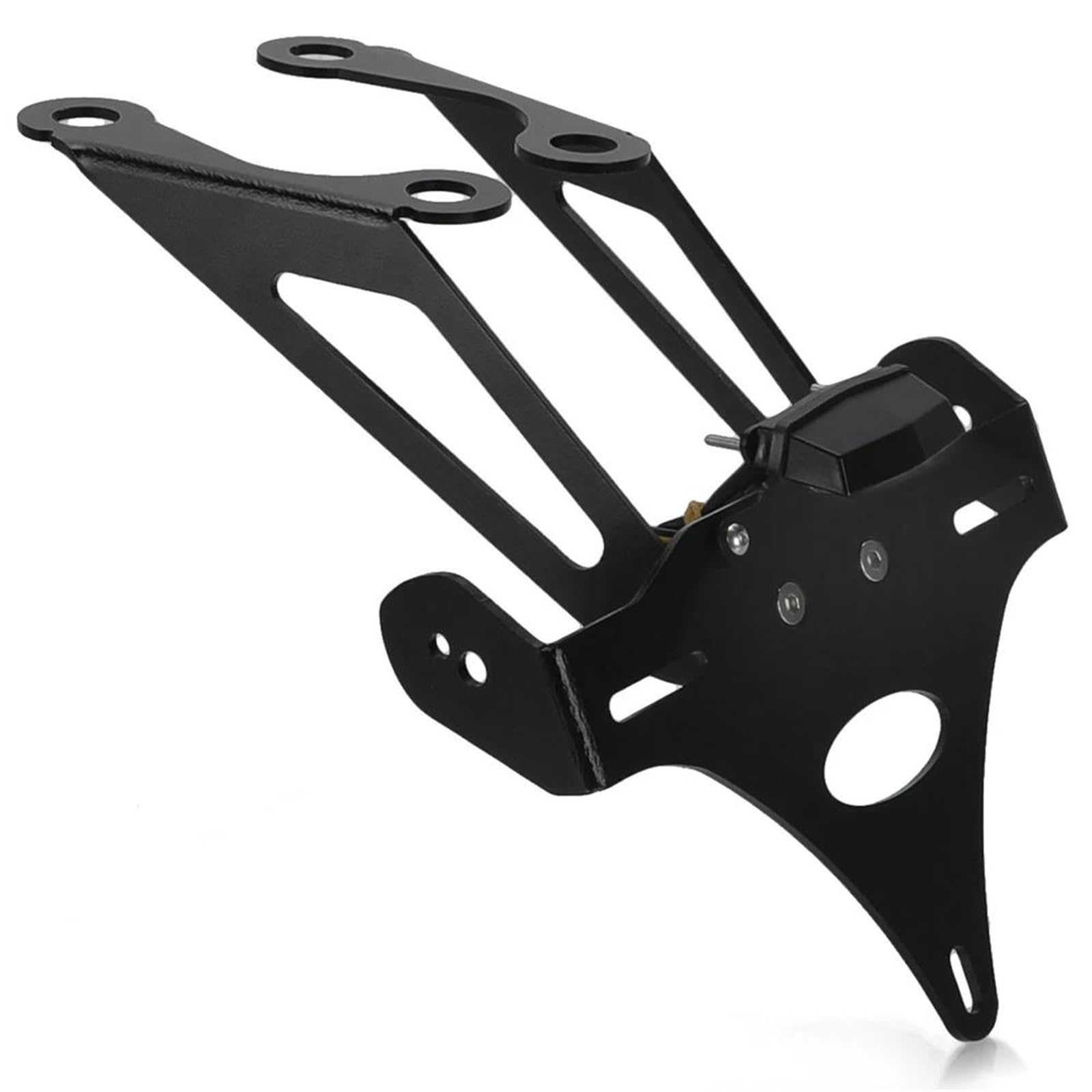 Portatarga Moto Per DUCATI Per MONSTER 659 797/Plus 821/Stealth 1200 R/S Eliminatore Parafango Ordinato Coda Posteriore Moto Porta Targa(Black NO lamp)