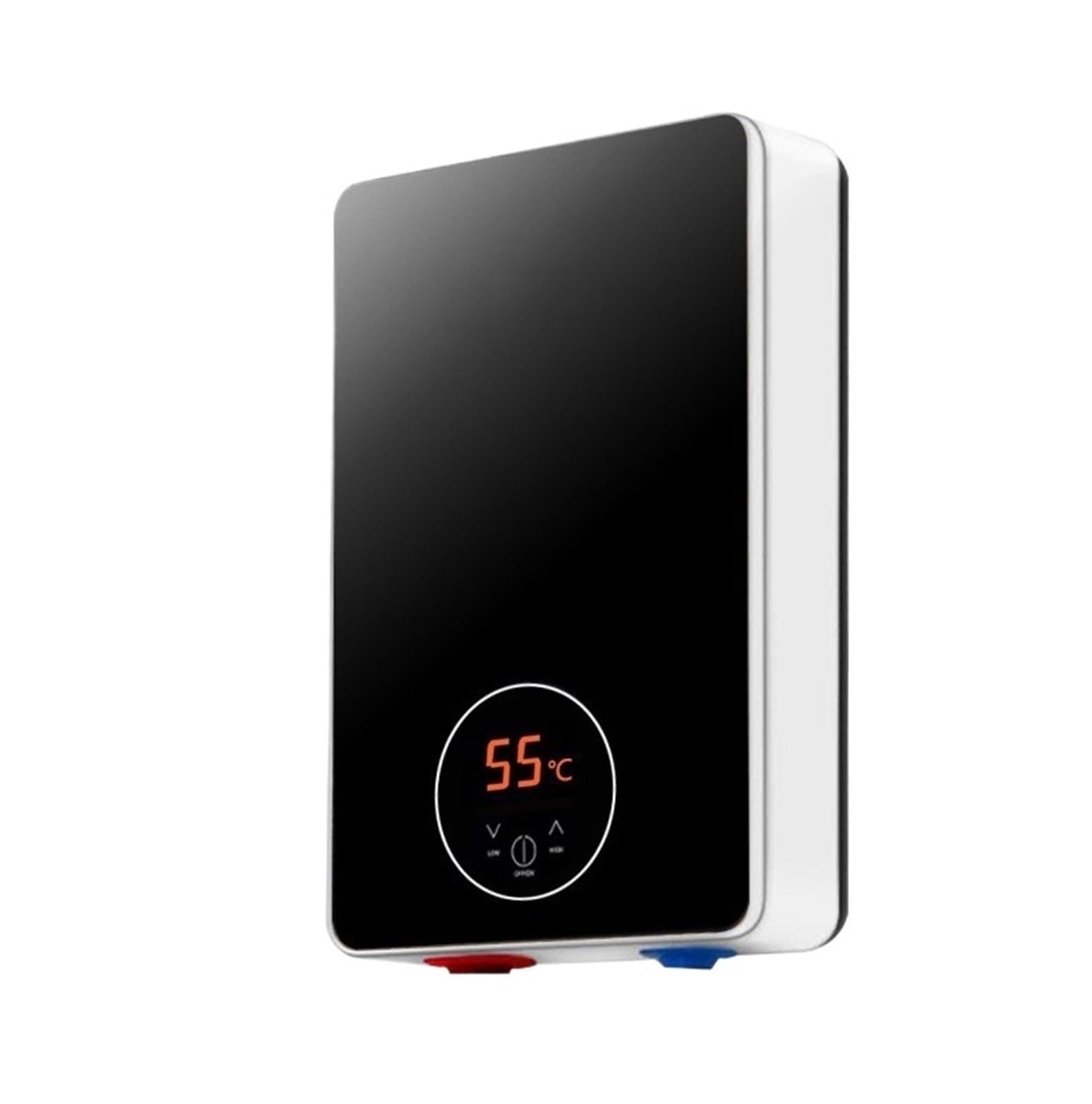 Calentador de Agua Electrico Instantaneo, Calentador De Agua Eléctrico De 6000W, Máquina De Baño Instantánea For El Hogar, Pequeño Calor Rápido, Sin Tanque De Agua, Juego De Ducha Eléctrica Gratis par