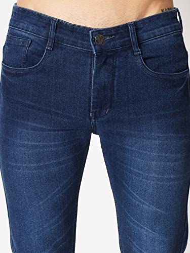 Image of RAGZO Jeans Pant for Men Slim Fit Stretchable Casual Look Breathable Fabric