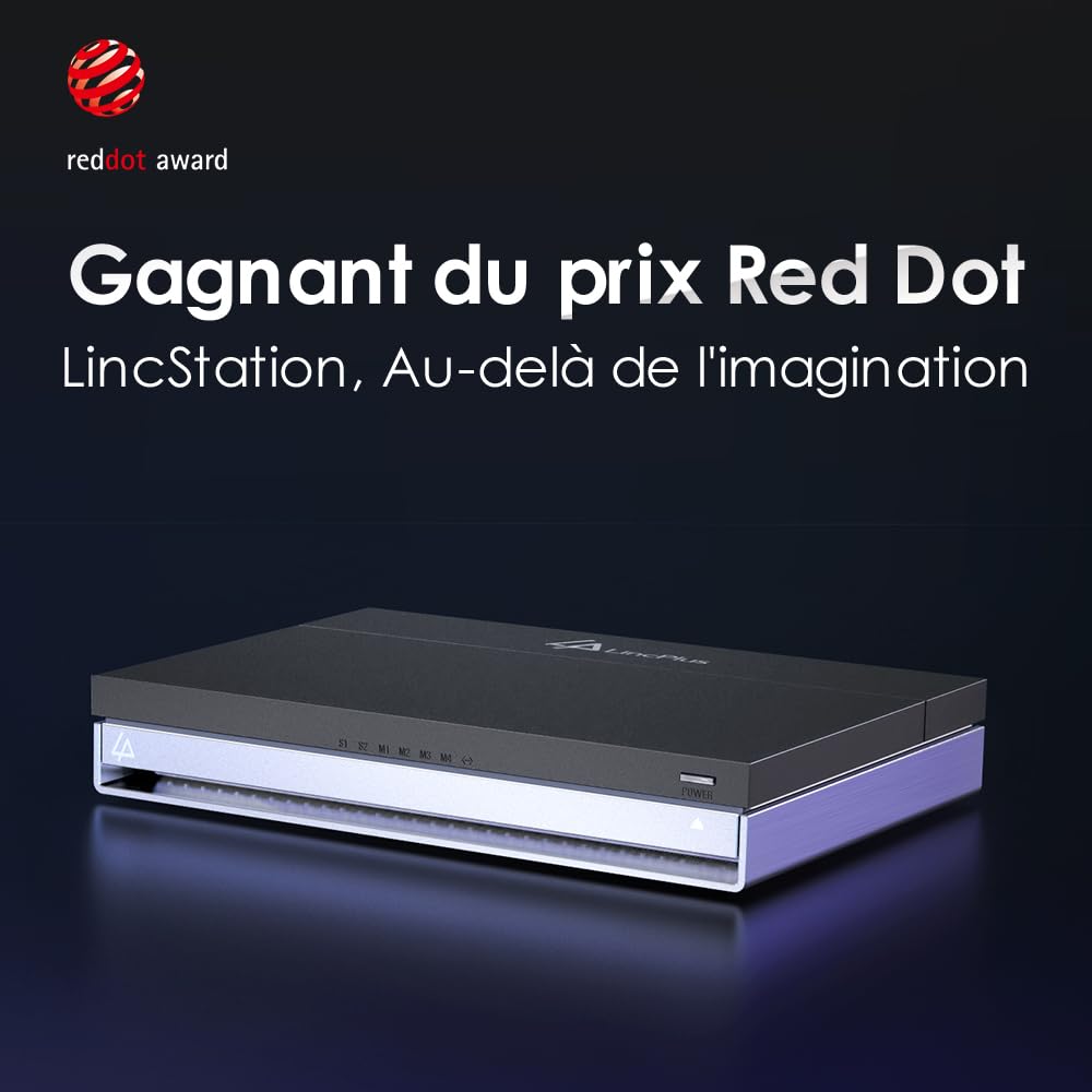 LincStation N1 Serveur NAS 6 Baies | 16 Go de RAM | 128 Go eMMC | 2 x SATA HDD + 4 x M.2 NVMe SSD | Intel Quad-Core | 2,5GbE | HDMI 4K | Garantie 2 Ans | Stockage Connecté Réseau (sans Disque)