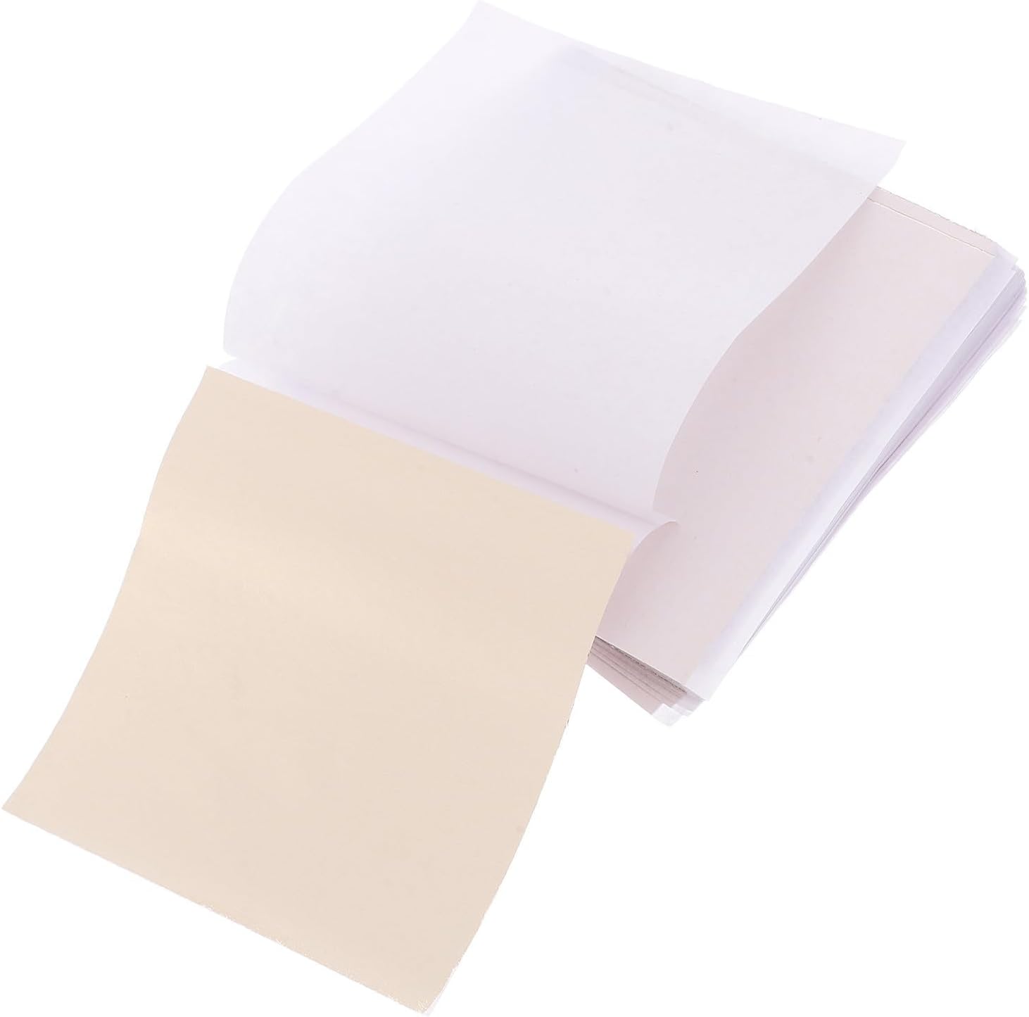 HAKIDZEL 100pcs Gold Foil Sheets for Crafts, Easy to Use Electrolytic Aluminium Paper with Vibrant Color, for Decoration and Crafting by Painters and Decorative Artisans
