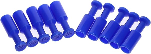 XLBH 10x Nylon Azul Nylon Tubo de la Manguera de la Manguera de la Manguera del Conector del Ajuste del Ajuste de la línea de Aire 4/6/3/10 / 12mm Accesorios neumáticos (Color : 12mm)