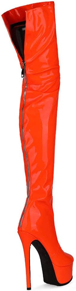 Roimaash Women's Over-the-knee Boots Thigh High Platform Boots Knee High Boots