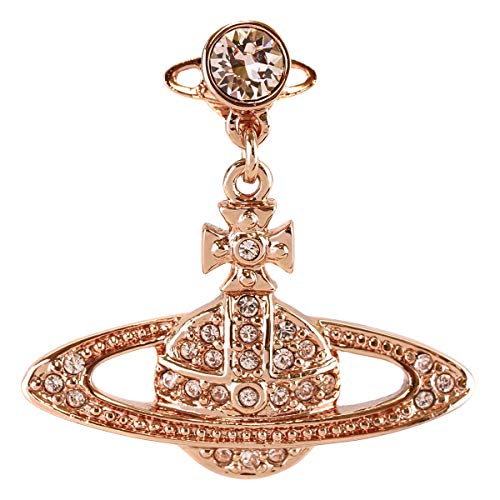 Vivienne Westwood(���B���B�A���E�G�X�g�E�b�h) �s�A�X 62020025 MINI BAS RELIEF DROP EARRINGS ���f�B�[�X G120 CN PINK GOLD Silk [���s�A���i]
