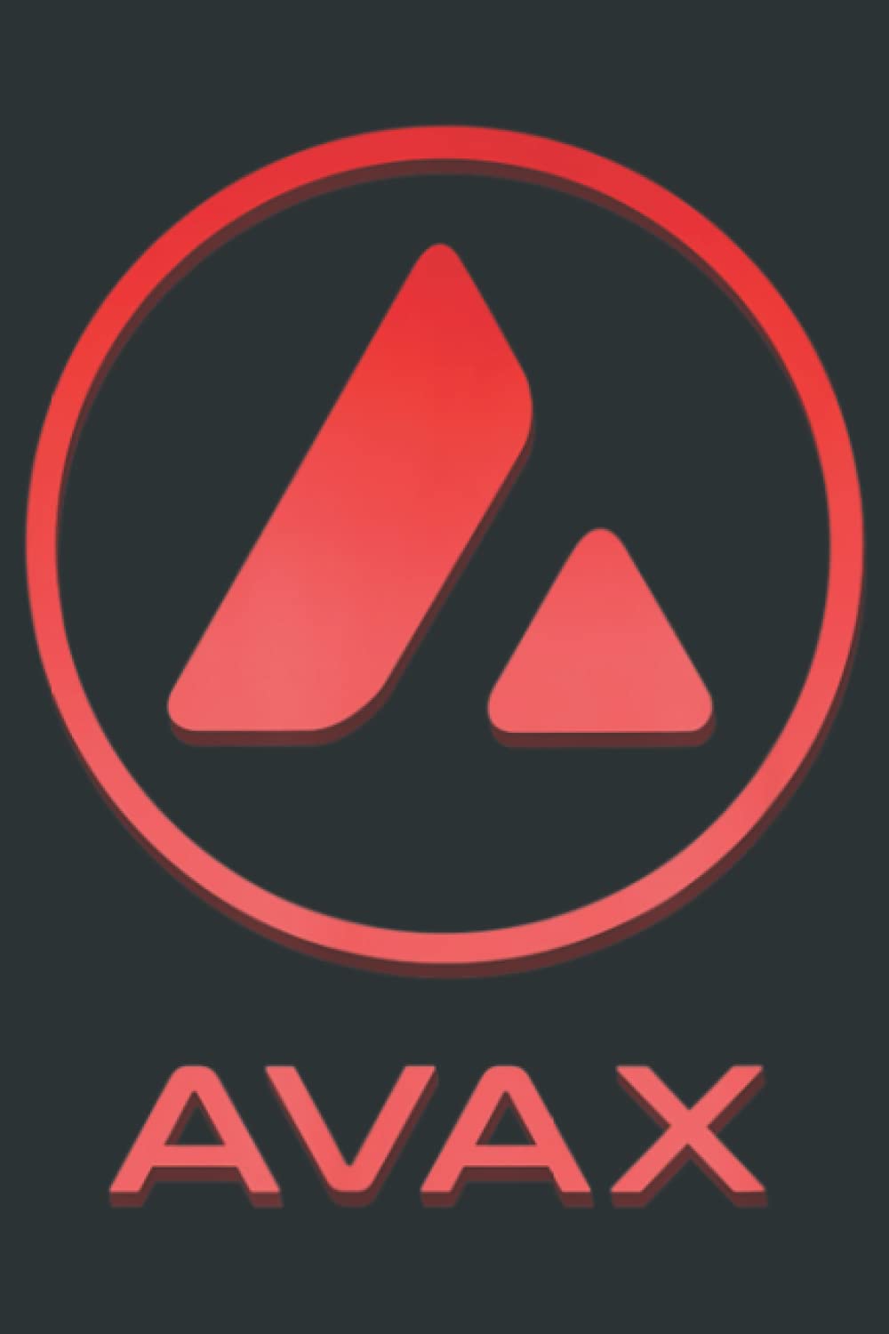Avalanche Crypto Avax Blockchain Token Ave Labs Avax Coin Notebook |  Desertcart Cyprus