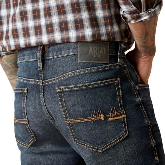 Ariat Male M4 Relaxed Stretch Goldfield Boot Cut Jean - Image 3