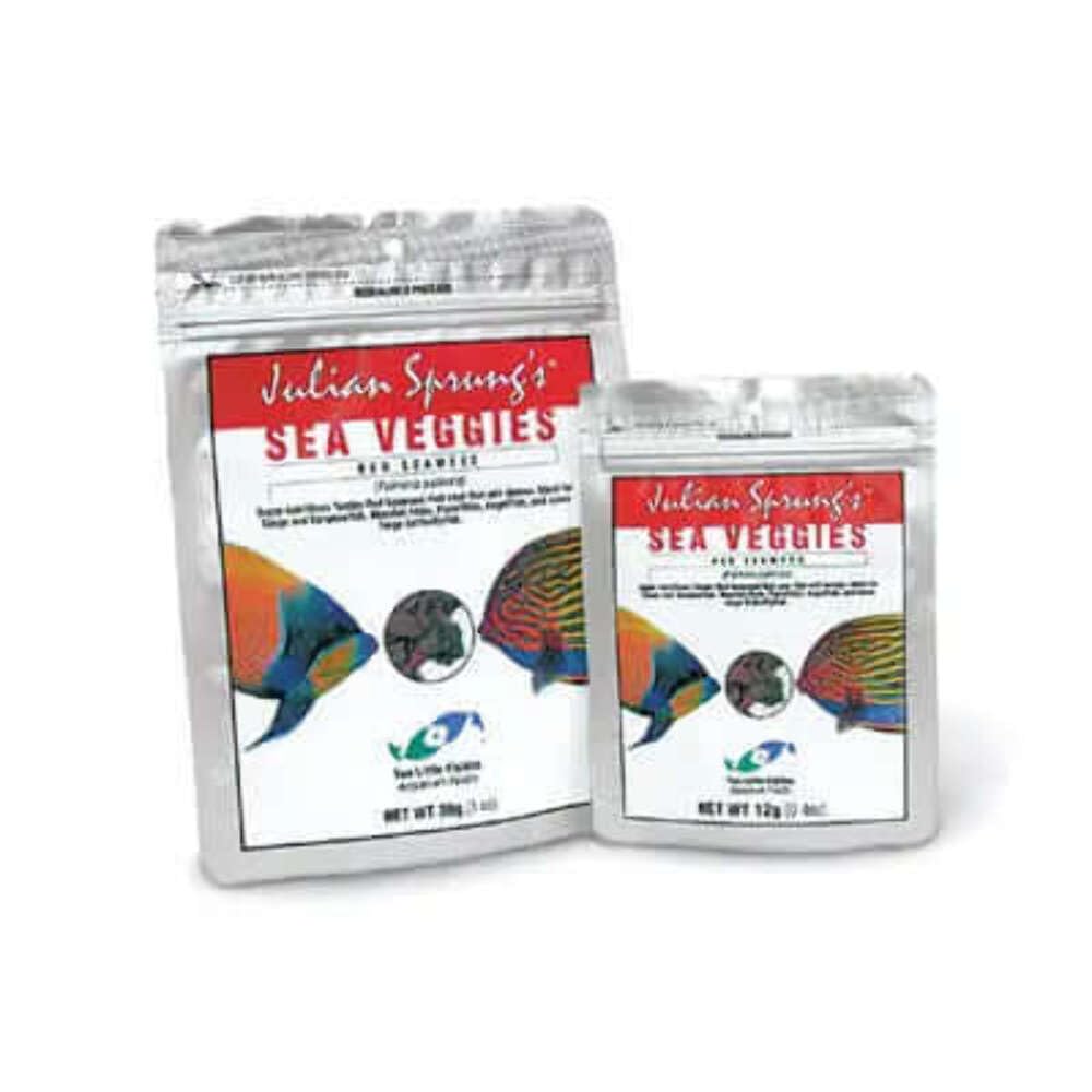 Algue rouge SeaVeg Two Little Fishies évite les carences des poissons chirurgiens