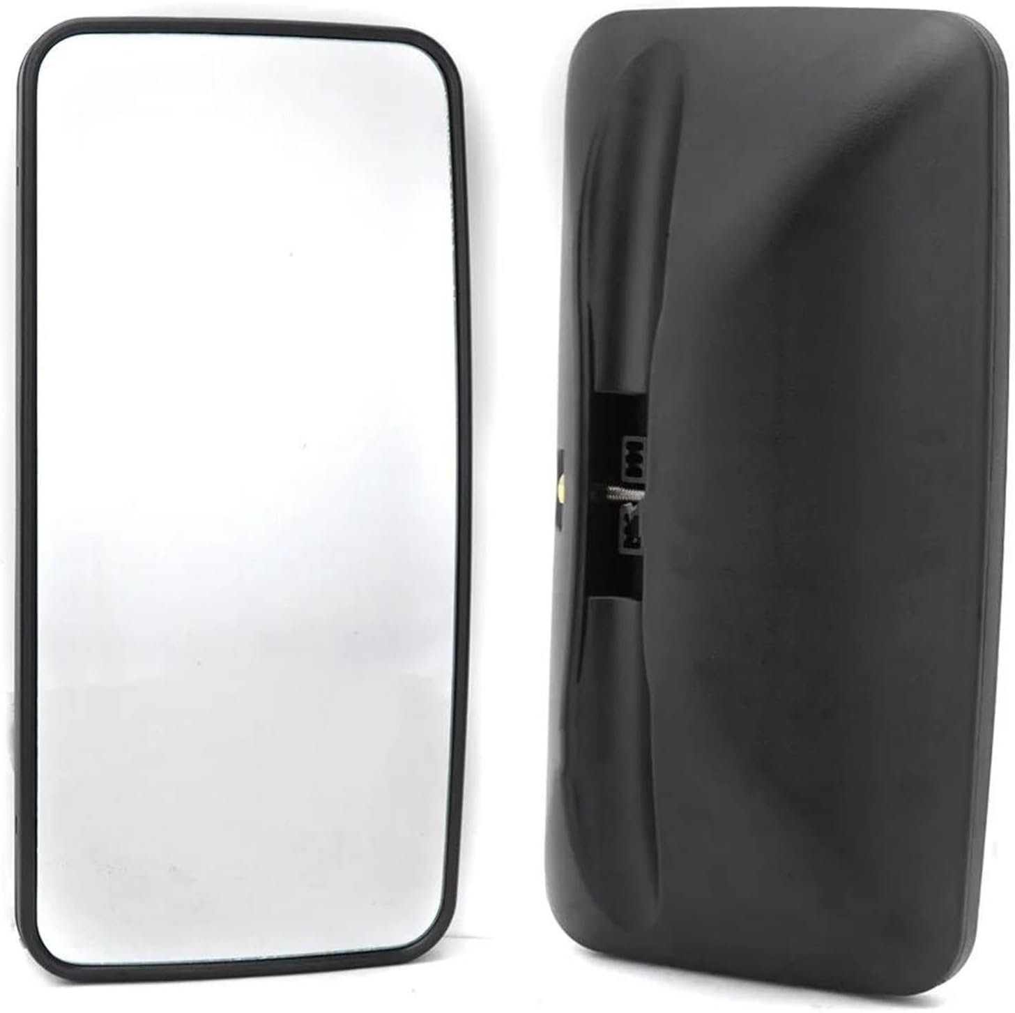 Coche Espejos Retrovisor para Mitsubishi Canter Fuso FE FG 2005-2021,Exterior Lente Marcha Atrás Cristal Reemplazar Asférico Calefactado Retrovisores Partes de Repuesto,Left