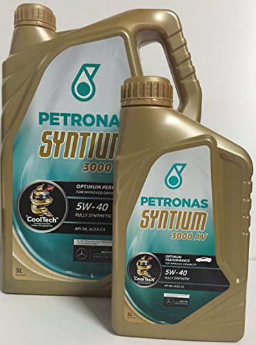 PETRONAS Syntium 3000 AV 5W40 6 litros (1x5 LTS + 1x1 lt)