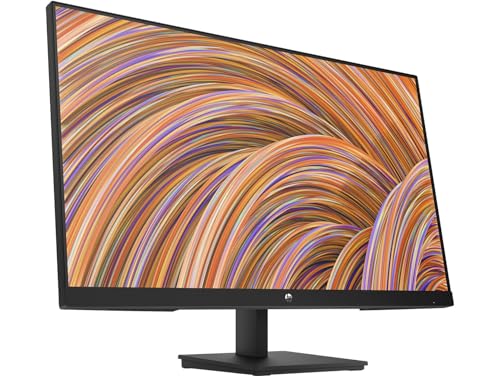 Image of HP Series 3 Pro 27 inch FHD IPS Monitor with 5ms Response Time | Anti Glare, Flicker Free, VESA Mount (100 x 100 mm), Displayport, HDMI & DKZ, Black Color