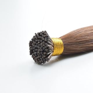Hairarchy I-Tip Real Human Hair Extensions for Women, 16 Inch, Natural Black (#1B), 25 Strands | Add Instant Length & Volu... Price In India