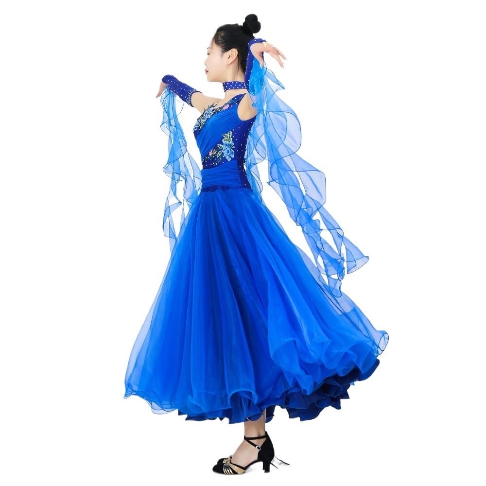 Abito da Ballo da Donna Abiti da Ballo Moderni da Competizione, da Festa, da palcoscenico, da Donna, da Abbinare, da Valzer, da Jazz