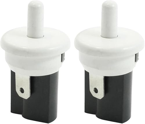 Uxcell - Interruptor de luz para puerta de refrigerador (2 piezas)