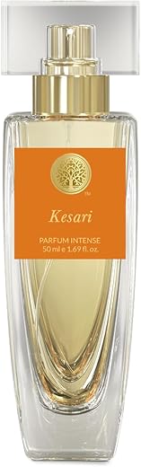 Forest Essentials Intense Perfume Kesari | Long Lasting Natural Luxury Perfume | Fragrance for Women & Men