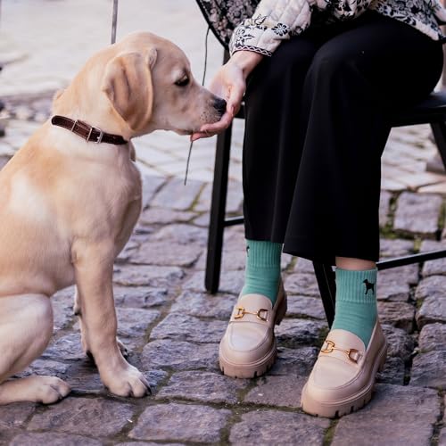 Image of Eurzom 10 Pairs Socks Womens Crew Elastic Ankle Length Cotton Socks Aesthetic Cute Lightweight Low Cut Gifts for Women
