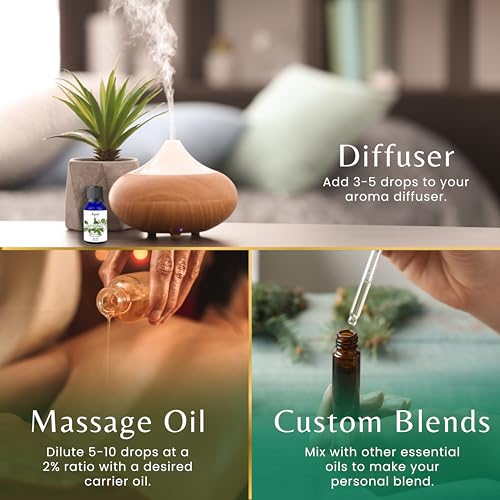 Image of Thyme Essential Oil -15ML- (100% PURE & NATURAL - UNDILUTED) Therapeutic Grade - Perfect for Aromatherapy, Relaxation, Skin Therapy & More! (15ML)