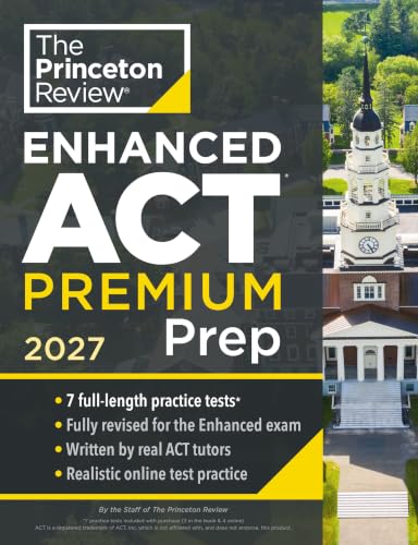 Princeton Review Enhanced ACT Premium Prep, 2027: 7 Practice Tests + Content Review + Strategies (2026) (College Test Preparation) image 2