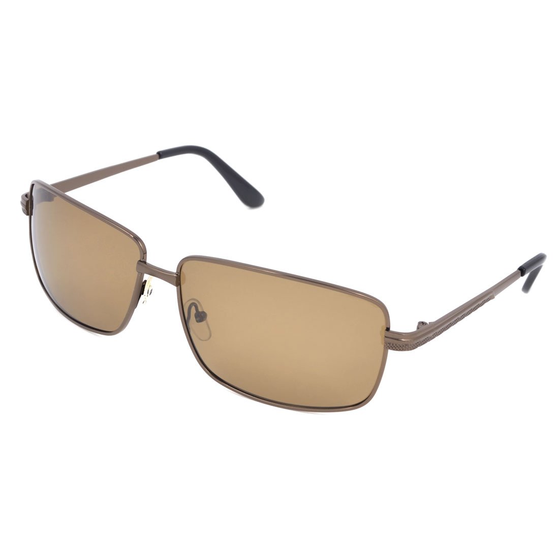ZHuidjo Man Single Bridge Full Rim Brown Lens Polarized Sunglass Sun Glasses (SN: 490 ad8 d95 340 d4e)
