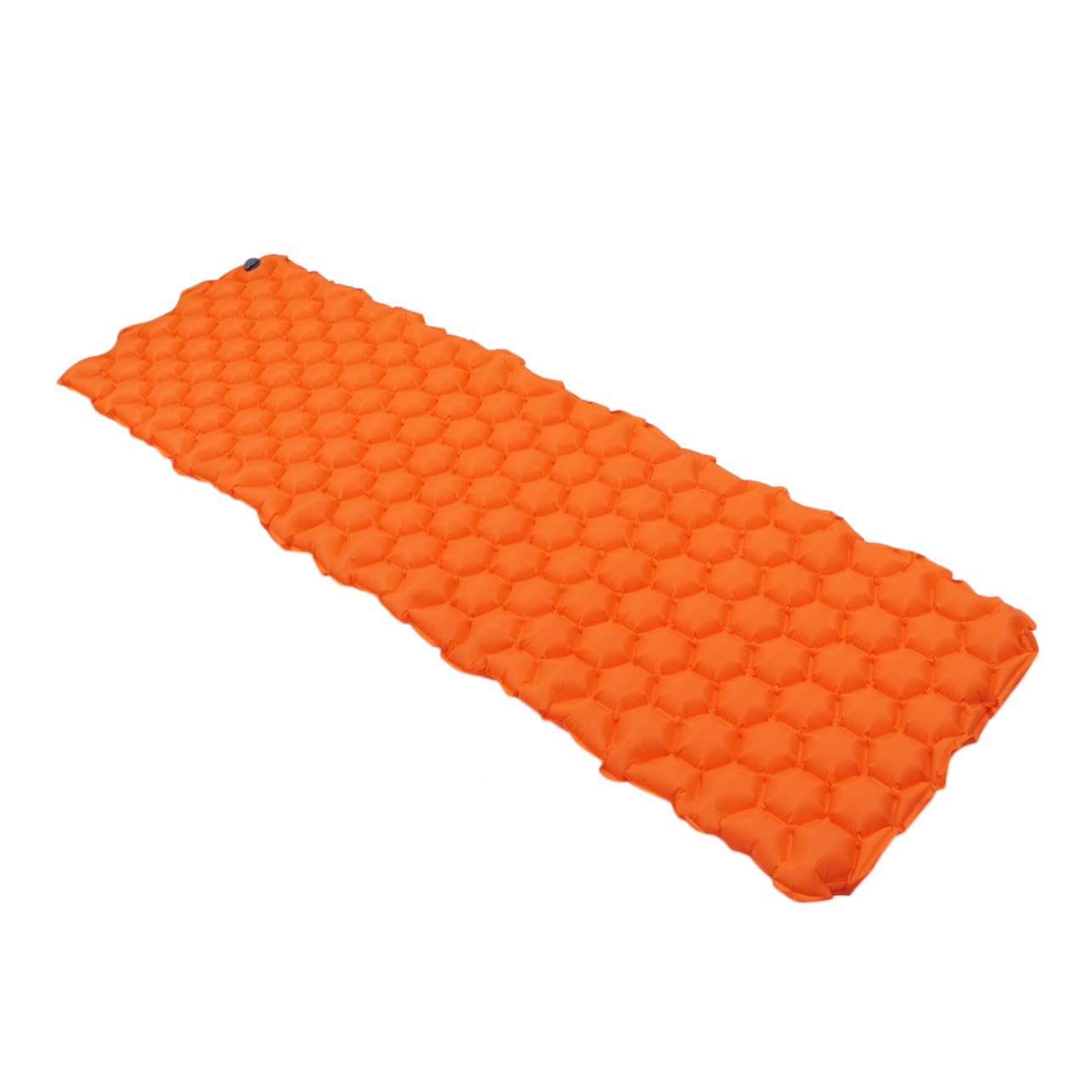 Matelas de camping gonflable orange 192x58x6 cm Mikinona pour tente