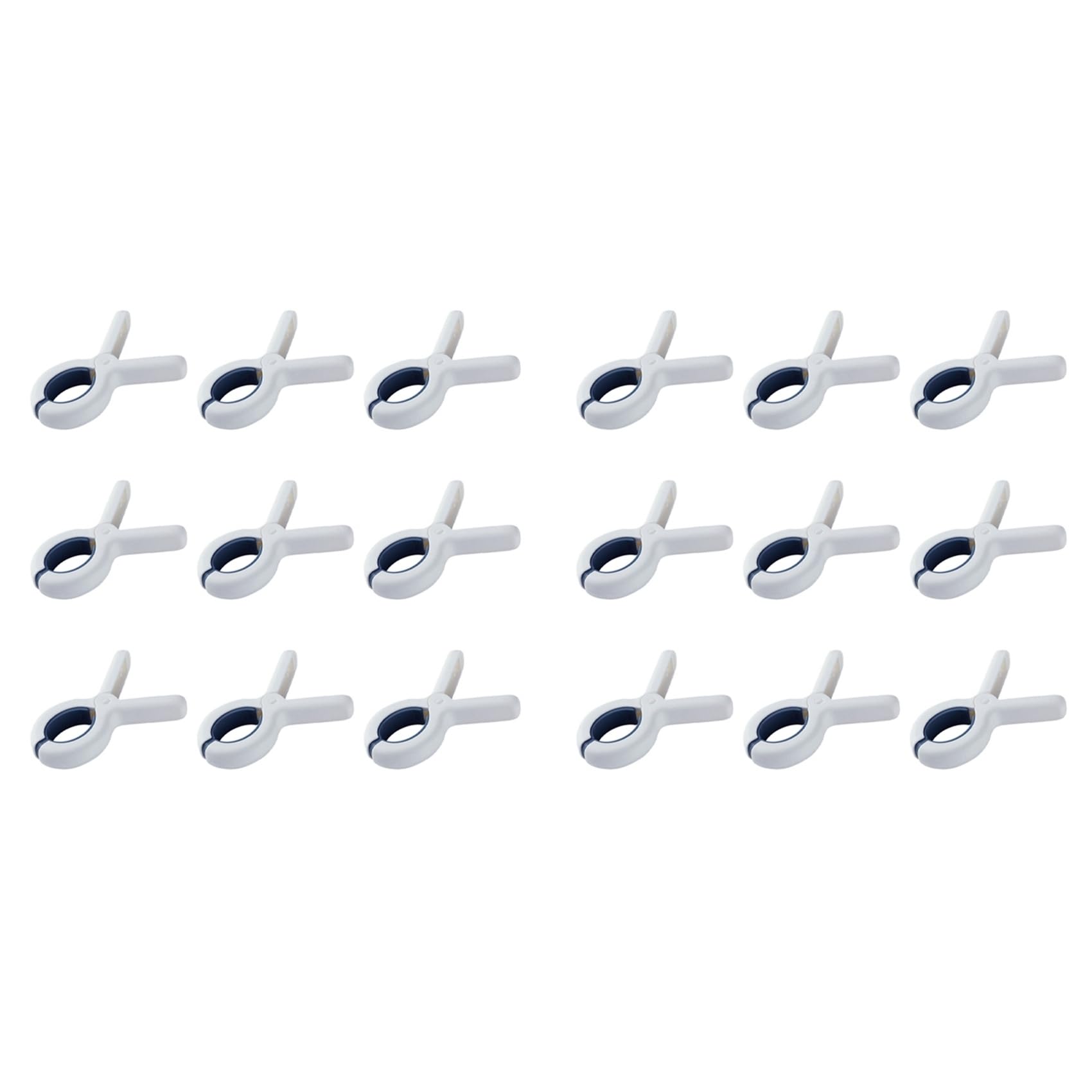 Vjsujehgy 18pcs Windproof Clothespins Heavy Duty Large Clothespins Beach Towel Curtain Quilt Clips Blue