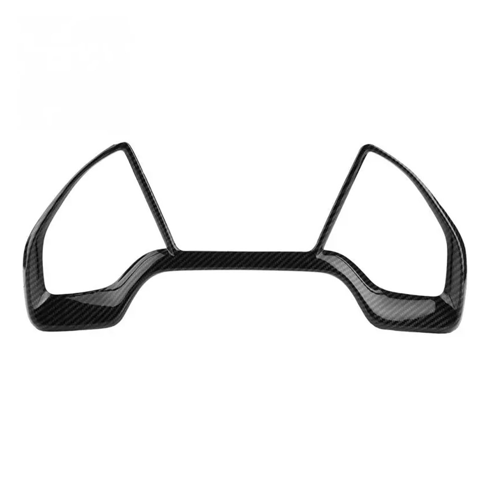 Car Interior Sticker Car for Dashboard Decorative Frame Dial Rings Trim for Civic 10th 2016 2017 2018 Interior Mouldings(Carbon Fiber)