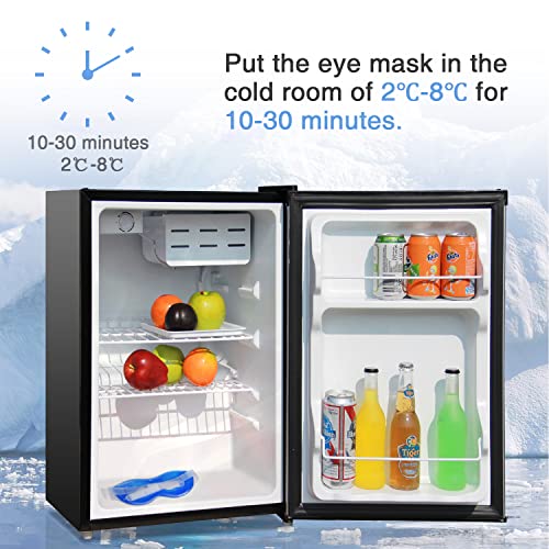 OnaEz Gel-Schlafmaske für Damen & Herren, Innovative Kältetherapie-Augenmaske, Kühlende Augenabdeckung für Kopfs - Image 4