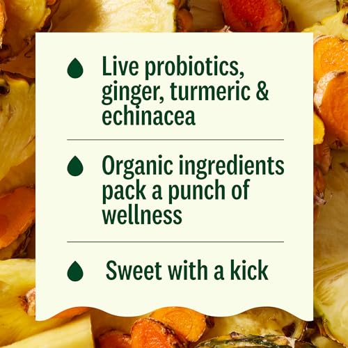 Suja Organic Immunity Defense Shot (30 Pack) with Turmeric and Ginger | Immunity Boost & Support | Functional Shots | Cold-Pressed Juice with Live Probiotics | Plant-Based & Gluten-Free - Image 7