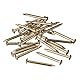 QUARKZMAN Kleine winzige Messingnägel 2,8x30mm für DIY Dekorative Bilder Holzkisten Haushaltszubehör 25 Stück
