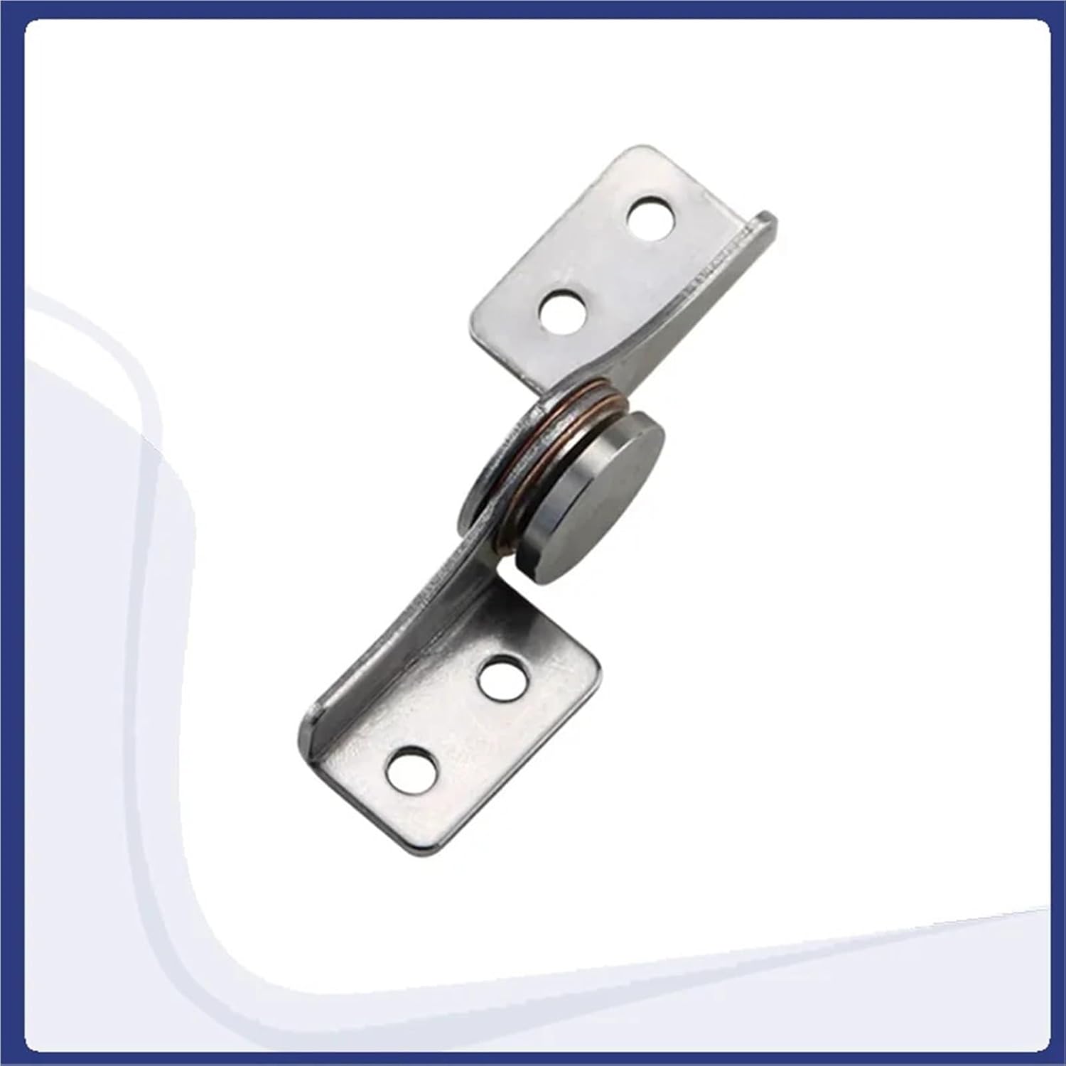 Through-Hole 304 Stainless Steel Damping Rotating Shaft Torque Hinge Blade Equipment Damper Arbitrarily 1Pcs(Left-Right)