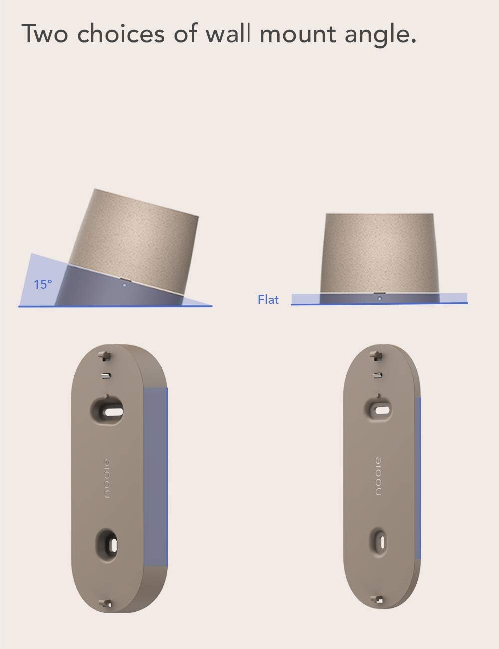 nooie Video Doorbell Camera with Chime, Wireless Smart Camera Doorbell with 2k Resolution, Dual Band 2.4/5Ghz, Human Detection, 2-Way Audio, Built-in Siren, IP66 Waterproof, Easy Installation