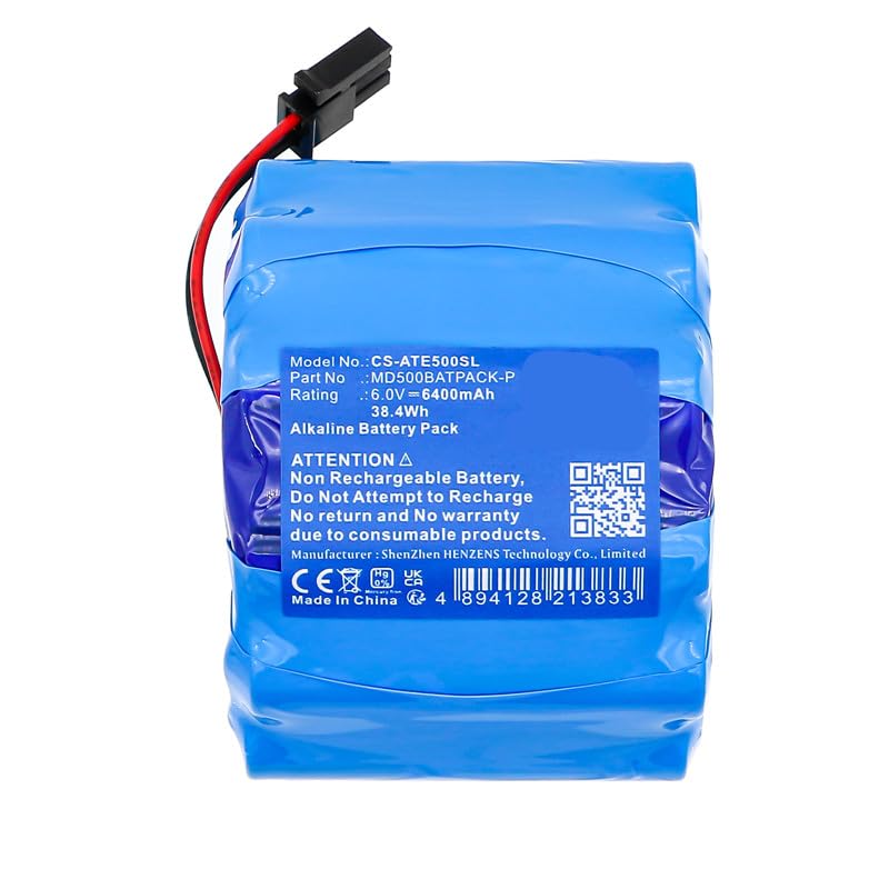FYIOGXG Battery for ATS Electro-Luber 250 Ultimate luber, 500 Ultimate luber PN:ATS Electro-Luber MD500BATPACK-P 6400mAh / 38.4Wh