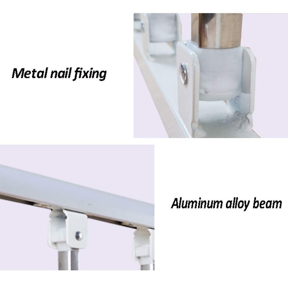 Barandilla de Cama Plegable con protección Lateral de Seguridad para Personas Mayores y Adultos, asa de Asistencia para Cama para discapacitados, Barra de Parachoques con Agarre de