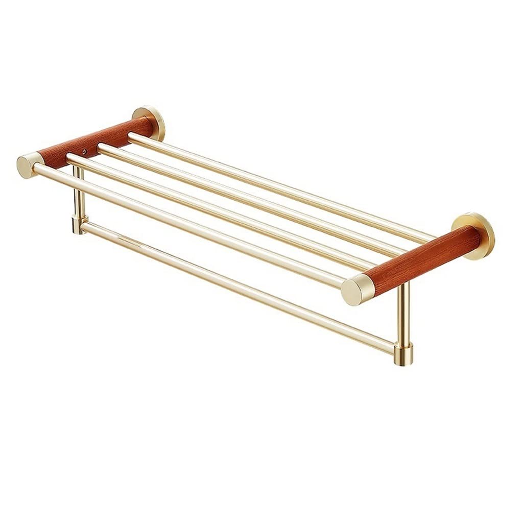 DKRAHRJJ Towel Rail, Wall Mounted Towel Holder, Bathroom Towel Rack, Bathroom Hardware Towel Shelves/B