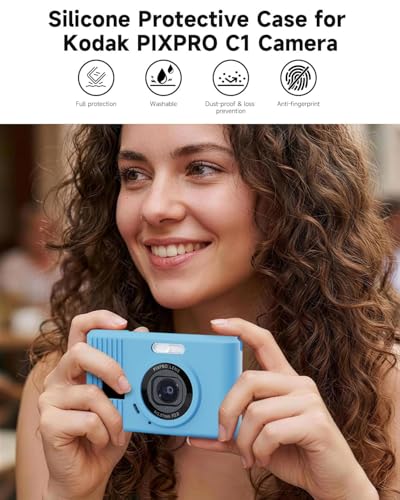 Funda protectora de silicona para Kodak Pixpro C1 miniatura 7