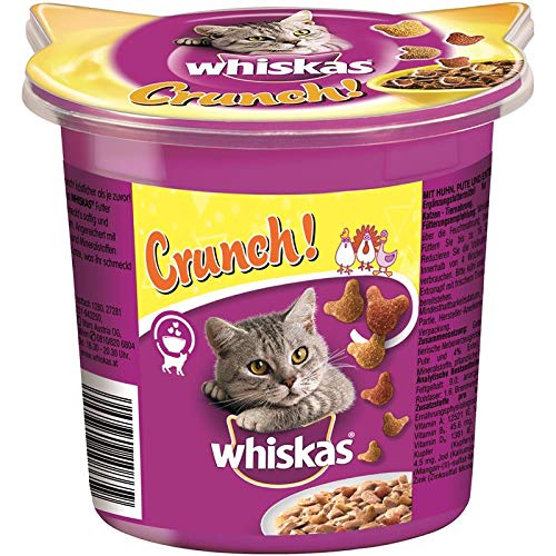 Whiskas Crunch mit Huhn, Truthahn & Ente 5x 100gram Vorteilspack