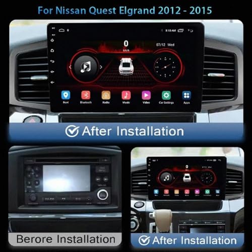 Navegador GPS coche Nissan Quest para solucionar la falta de conectividad móvil con Carplay 2