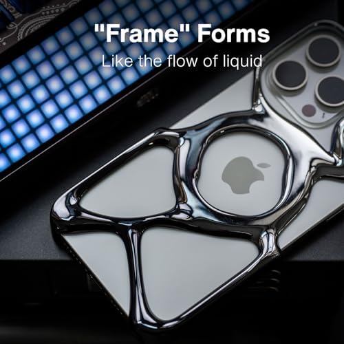 Angry miao Emptiness Phone Case for iPhone 16 Pro (Only),MagSafe Compatible 22g Lightweight,Heat Dissipating Ample Protection,(Desert Gold) - Image 4