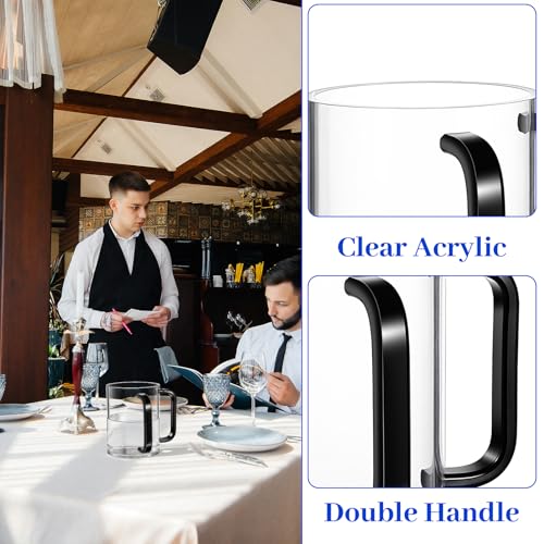 Set de 2 Vasos para Lavado de Manos Acrílico Transparente 5" miniatura 3