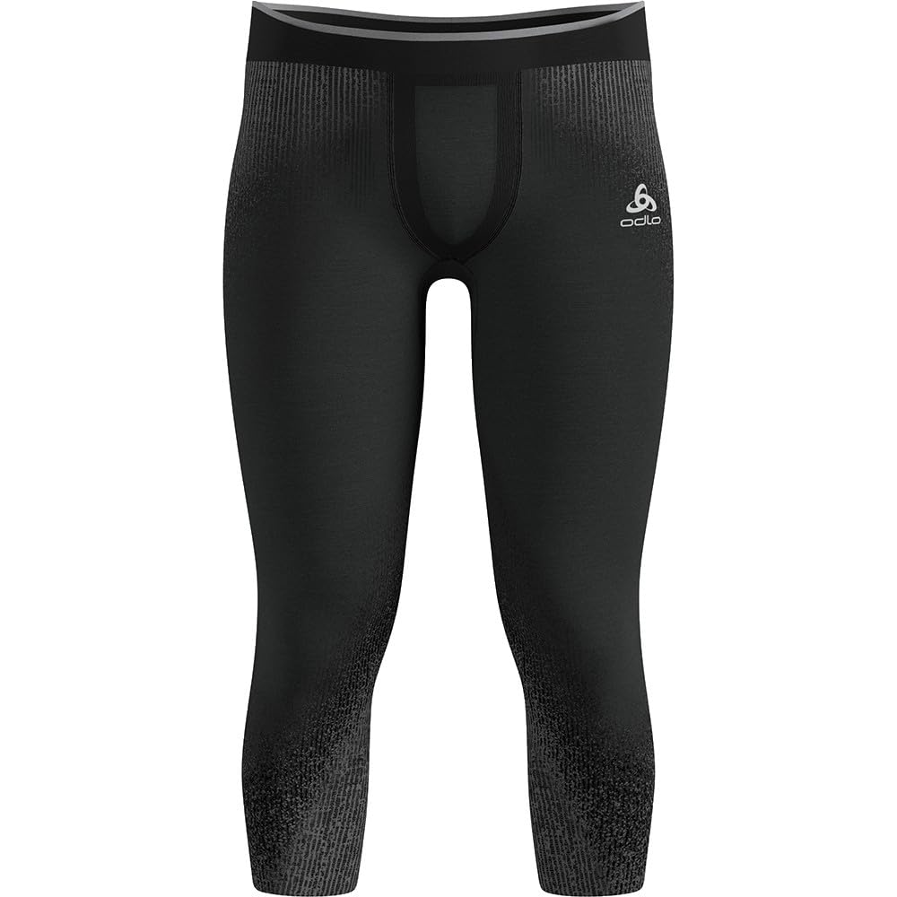 Odlo Herren Blackcomb Eco 3/4 Hose, Black, L