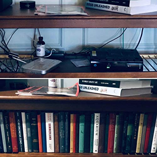 Covobox™— Hide Router, Cable Box, Modem, Cords, Plugs, Outlets, Money, Documents, Jewelry | Made With Real Used Hardcover Books | The Original Hidden Storage Secret Book Box Electronics Hider #TOP5